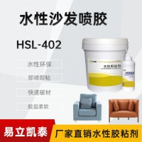 合適勵水性噴膠HSL-402沙發(fā)海綿膠 家具用膠粘劑